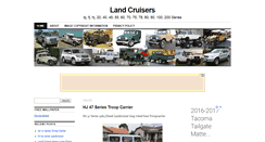 Desktop Screenshot of landcruisers.org