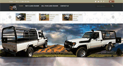 Desktop Screenshot of landcruisers.co.za